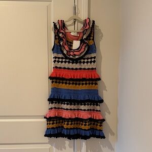 Zimmermann Multicolor Striped Kids Dress